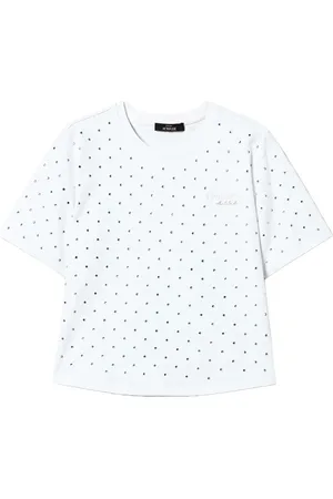 Twin-Set T-shirt à ornements strassés