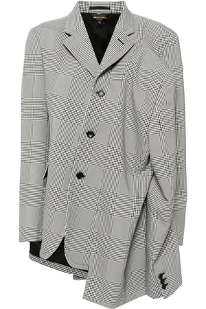 Comme des Garçons Blazer à ourlet asymétrique