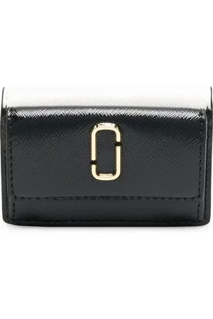 Marc Jacobs Mini portefeuille pliant en cuir