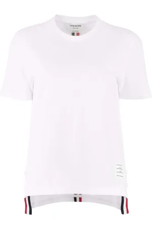 Thom Browne T-shirt à rayures tricolores