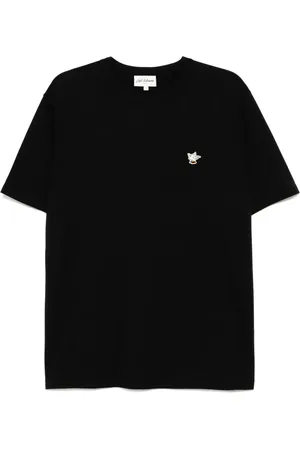Café Kitsuné T-shirt ample à patch Barista Fox