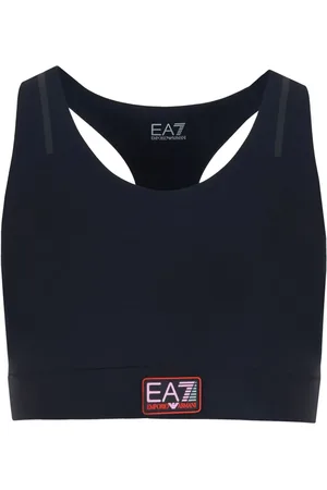 EA7 Brassière de sport à logo appliqué