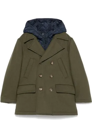 FAY Manteau à design superposé