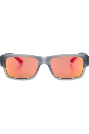 PUMA Lunettes de soleil à monture rectangulaire
