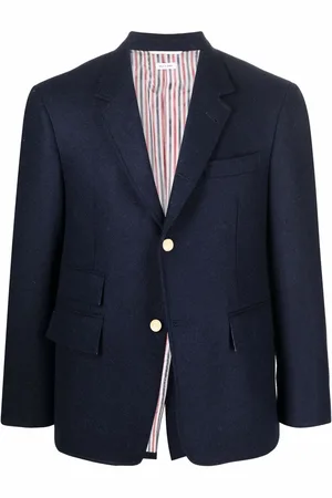 Thom Browne Blazer en laine à simple boutonnage