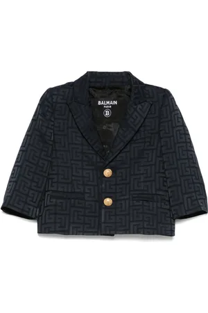 Balmain Blazer à motif en jacquard