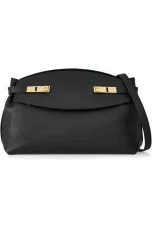 Salvatore Ferragamo Grande pochette en cuir