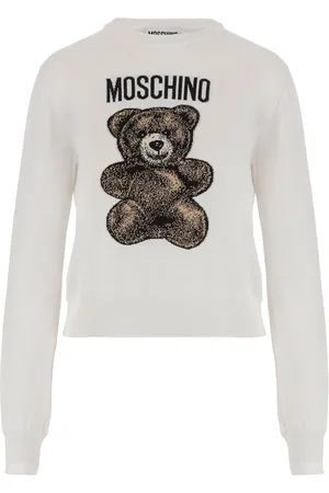 Moschino Pull à logo intarsia