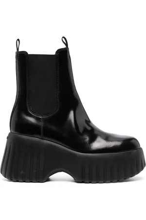 Hogan Bottines chelsea à semelle compensée