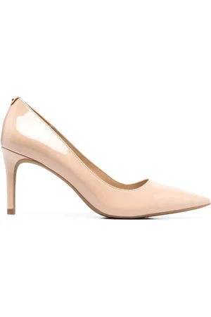 Michael Kors Escarpins en cuir 80 mm à plaque logo