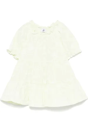 Il gufo Robe à fleurs imprimées