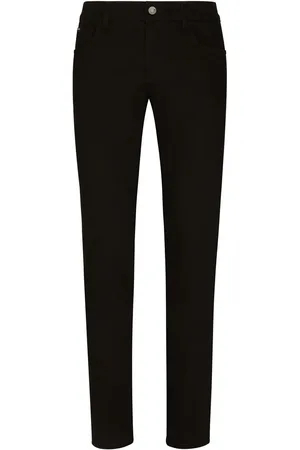 Dolce & Gabbana Jean skinny à logo appliqué