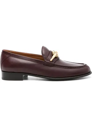VALENTINO GARAVANI Mocassins Vlogo Moon en cuir
