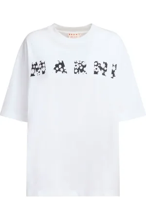 Marni T-shirt à logo imprimé