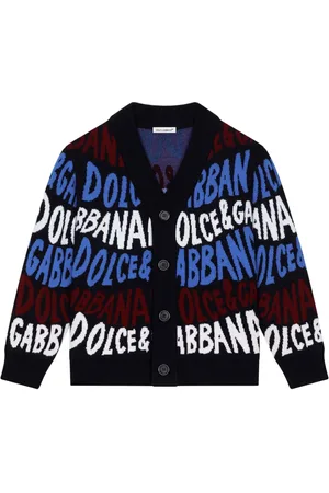 Dolce & Gabbana Cardigan à logo intarsia