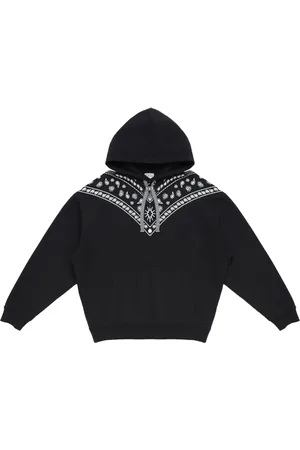 MARCELO BURLON Hoodie à motif bandana brodé