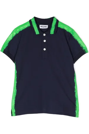 Moschino Polo à logo imprimé