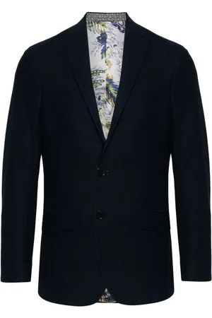 Etro Blazer boutonné à motif jacquard