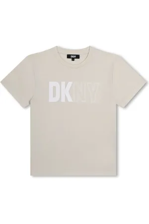 DKNY T-shirt en coton à logo imprimé