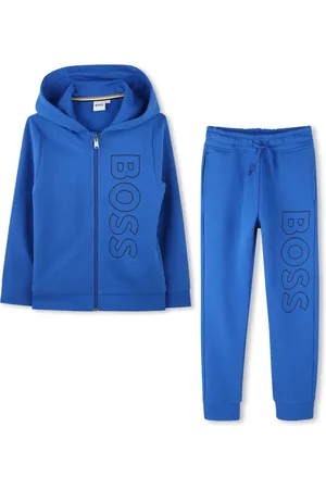 HUGO BOSS Survêtement imprimé à fermeture zippée