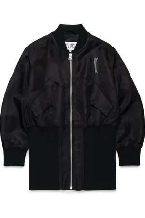 Maison Margiela Veste bomber à logo imprimé