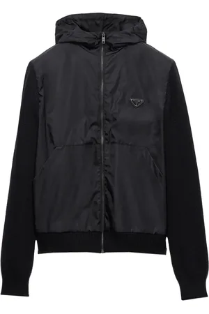 Prada Hoodie en gabardine