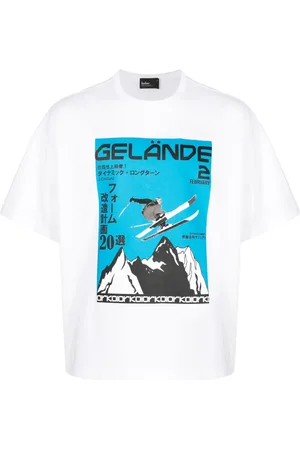 Kolor T-shirt en coton à imprimé graphique