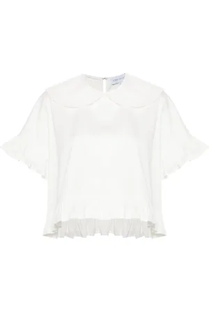 Ioana Ciolacu Blouse Dahlia à volants