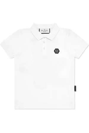 Philipp Plein Polo en coton à logo imprimé