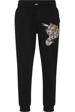Philipp Plein Pantalon de jogging à lien de resserrage