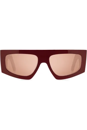 Etro Lunettes de soleil à monture rectangulaire