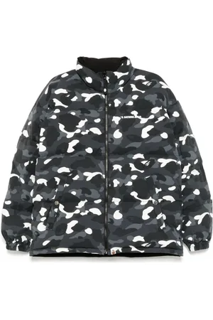 A Bathing Ape Doudoune réversible à motif camouflage