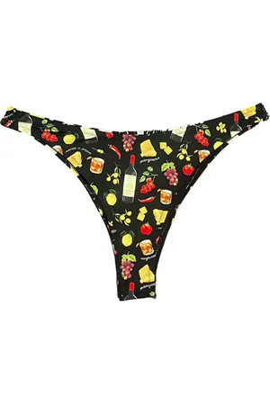 FLEUR DU MAL Bas de bikini à taille haute