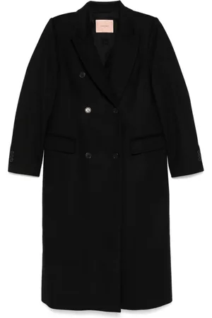 Twin-Set Manteau à boutonnière croisée
