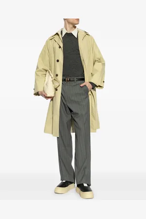 Maison Margiela Pull en laine à col rond
