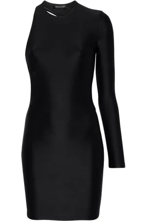 Balenciaga Robe courte à coupe asymétrique