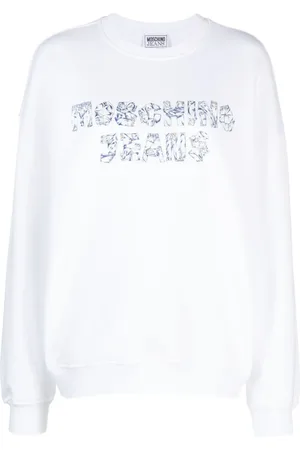 Moschino Sweat en coton à logo imprimé