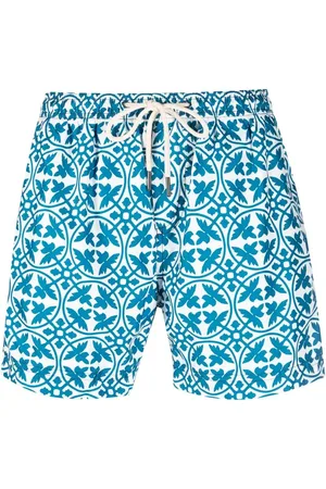 PENINSULA SWIMWEAR Short de bain à imprimé géométrique