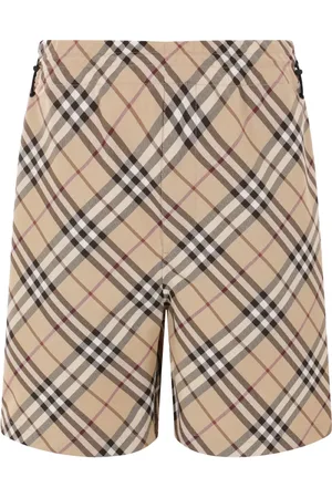 Burberry Short en sergé à carreaux