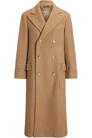 Ralph Lauren Manteau en laine à boutonnière croisée