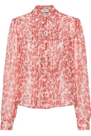 Etro Chemise en soie à imprimé Berry