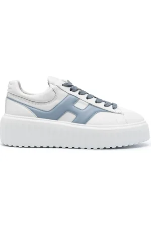 Hogan Baskets H-Stripes en cuir