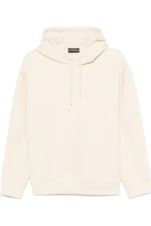 Emporio Armani Hoodie à logo en jacquard