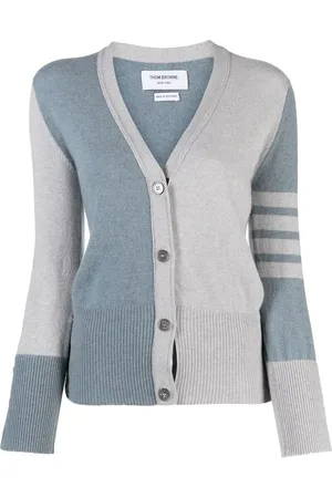 Thom Browne Cardigan en cachemire à col v