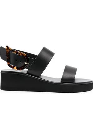 Ancient Greek Sandals Sandales compensées à double bride 45 mm