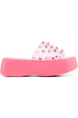 Jean Paul Gaultier X Melissa mules Punk Love Becky à plateforme