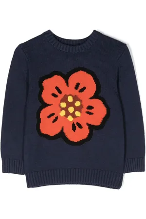 Kenzo Pull Boke Flower en maille intarsia