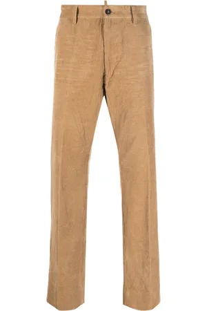 Dsquared2 Pantalon en velours côtelé à coupe droite