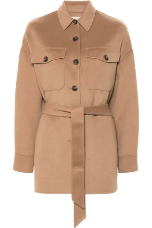 Twin-Set Veste à taille ceinturée