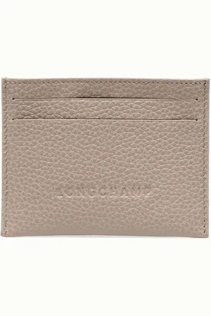 Longchamp Porte-cartes Le Foulonné en cuir